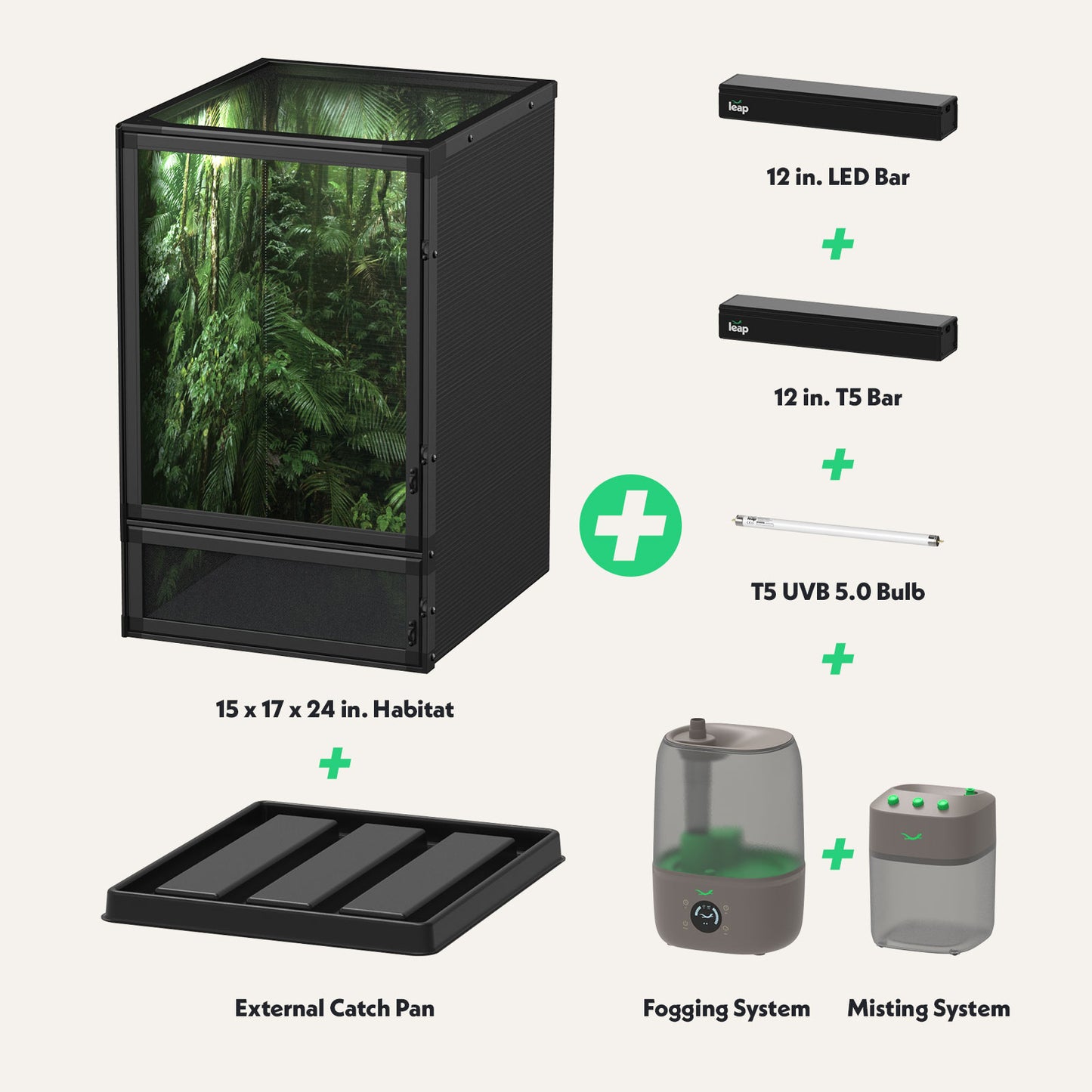 Leap Habitat - 15x17x24 in.