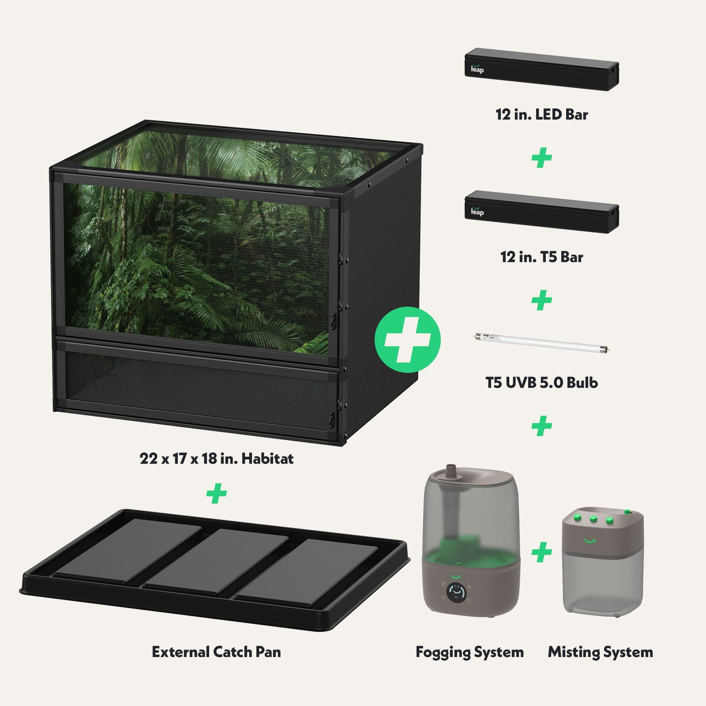 Leap Habitat - 22x17x18 in.