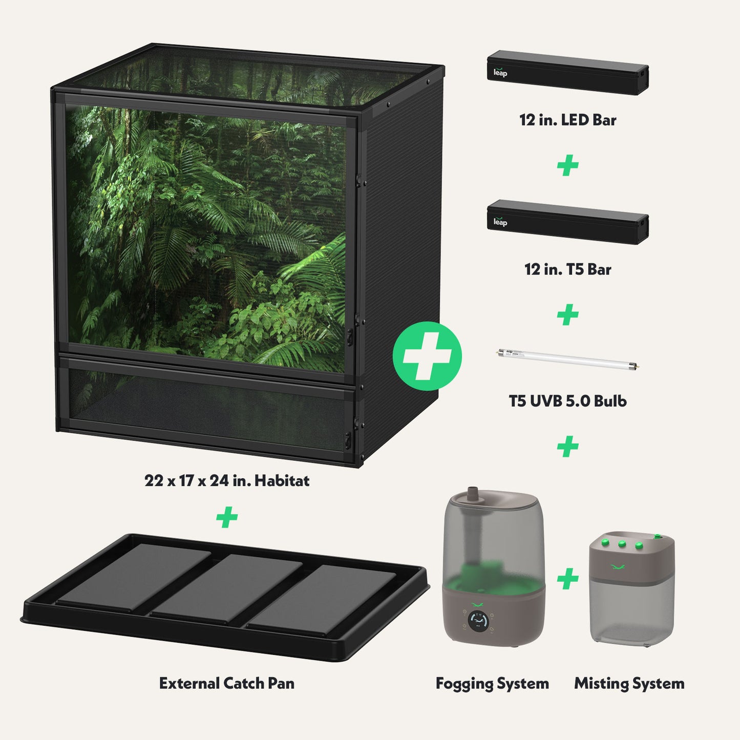 Leap Habitat - 22x17x24 in.
